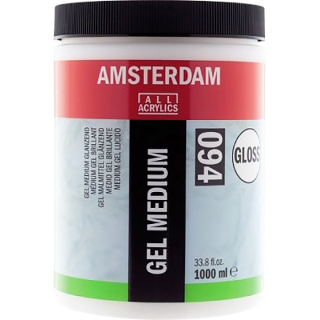Медиумы гели для акрила Amsterdam Royal Talens глянцевый и матовый, 1л