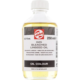 Масло льняное художественное Royal Talens, обесцвеченное, 250мл