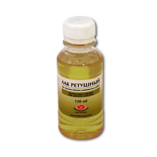 Лак ретушный НЕВСКАЯ ПАЛИТРА для масляной живописи, 120 мл