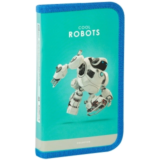 Пенал 1 отделение, 190*115 ArtSpace "Роботы", ламинация