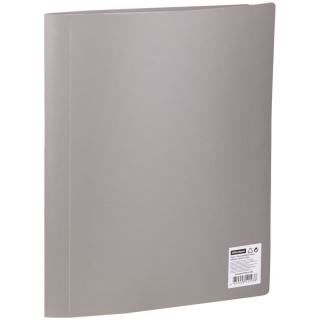 Папка с 60 вкладышами OfficeSpace, 35мм, 400мкм, серая