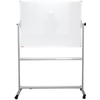 Доска магнитно-маркерная Berlingo "Premium", 90*120см, двусторонняя, поворотная, мобильная