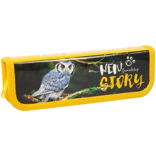 Пенал 1 отделение, 190*60 ArtSpace "Совы", ламинация