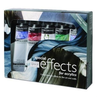 Набор медиумов Daler Rowney для акрила, 5 x 75 мл