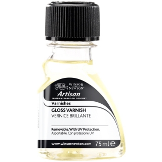 Лак Winsor&Newton глянцевый "Artisan", для блеска картин, 75 мл, пласт. флакон