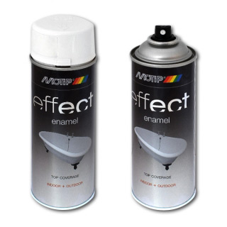 Эмаль для ремонта и обновления керамики и эмалевых покрытий Effect MOTiP DUPLI белая, 520 мл