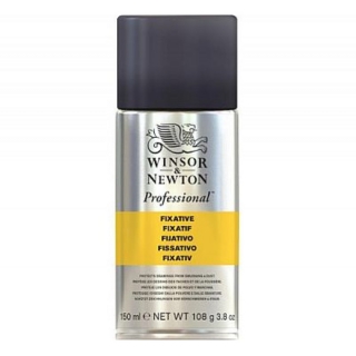 Лак-фиксатив Winsor&Newton "Professional" для пастели, аэрозоль, 150 мл