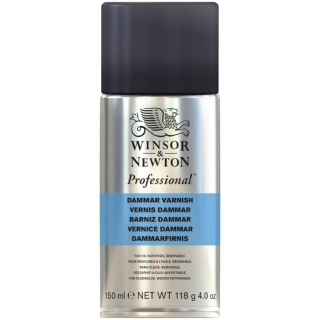 Лак даммарный Winsor&Newton "Professional", аэрозоль, 150 мл
