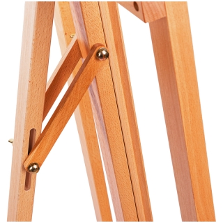 Мольберт напольный Лира Гамма "Студия", 54х82х159(224)см, бук