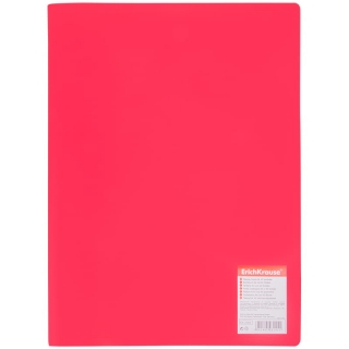 Папка с 40 вкладышами Erich Krause "Standard", 23мм, 400мкм, красная