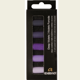 Набор сухой пастели Rembrandt Royal Talens 5цв глубокий фиолетовый картон.упак