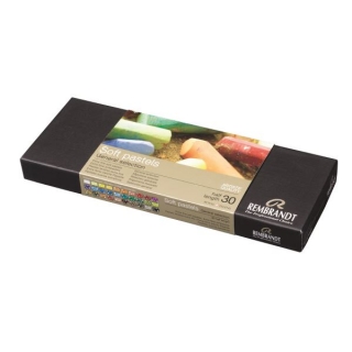 Набор сухой пастели General Rembrandt Royal Talens, 30 цветов, мелки-половинки