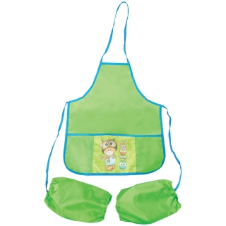 Фартук с нарукавниками ArtSpace "Детские персонажи", 3 кармана