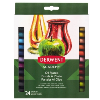 Набор масляной пастели Derwent Academy 24 цвета, в картон.упак