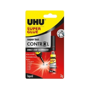 Секундный универсальный клей UHU Super Glue 3 мл