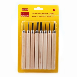 Резцы по дереву Сонет Невская Палитра, набор 8 шт., блистер