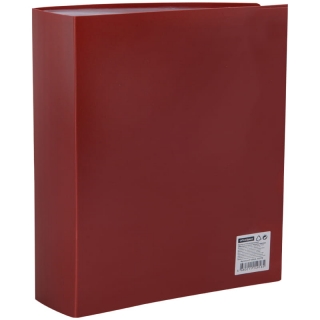 Папка со 100 вкладышами OfficeSpace, 35мм, 600мкм, красная