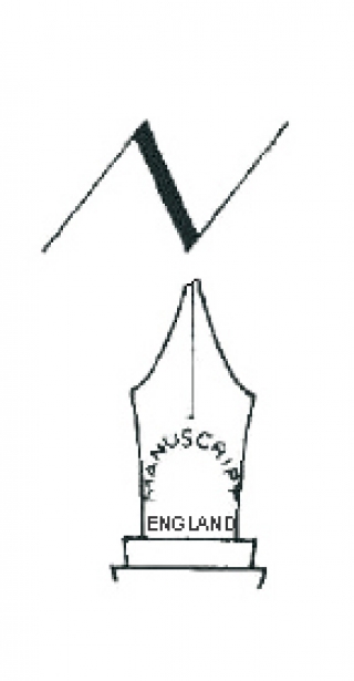 Пишущий узел Manuscript для левшей Classic F 0.85мм в блистере