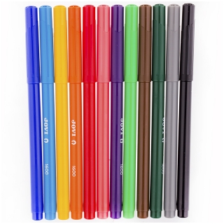 Фломастеры JOVI, 12цв., смываемые, картон, европодвес