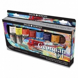 Набор масляных красок Daler Rowney Georgian STARTER SET GOC ClassicSet , 8 x 75 мл