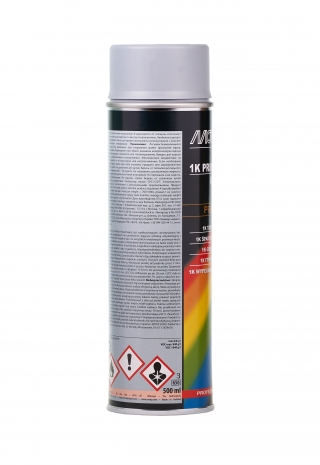 Грунт-наполнитель MOTiP Primer Filler PREMIUM для металла, дерева, пластика, цвет серый, аэрозоль 650 мл