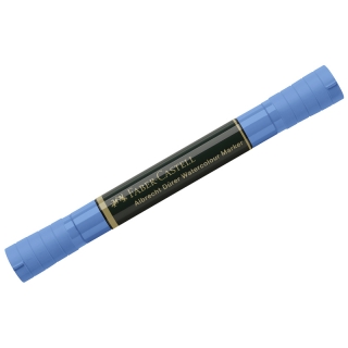 Набор акварельных пигм. маркеров Faber-Castell "Albrecht Dürer" 10 цветов, двухстор., кистев./пулевид.