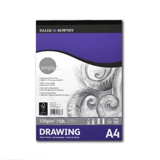 ДУБЛЬ_Альбом для рисования Daler Rowney Simply, 20 г/м2, 50 листов