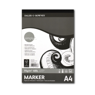 Альбом для маркеров Daler Rowney Simply, 70г/м2, 40 листов