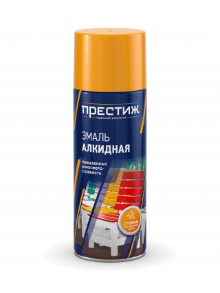 Универсальная аэрозольная краска "Престиж" алкидная,  425 мл
