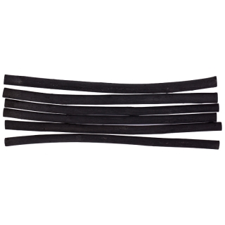 Уголь натуральный Гамма "Московская палитра", ивовый, круглый, Ø 6-8мм, 6шт., картон. упак.