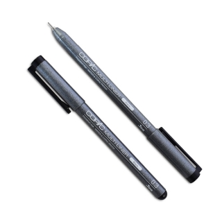 Мультилайнеры Copic для рисования и письма, поштучно, от 0.03 до 0.3 мм, черные