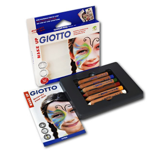 Набор карандашей для грима GIOTTO Make up Classic FILA классические цвета, 6 шт.