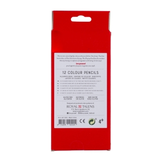Набор цветных карандашей Bruynzeel Kids 12 цветов в картонной упаковке