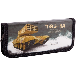 Пенал 1 отделение, 190*90 ArtSpace "Военная техника", ламинация