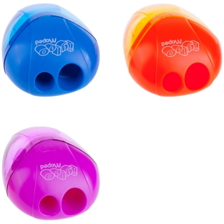 Точилка для карандашей пластиковая I-gloo Maped c двумя отверстиями и контейнером