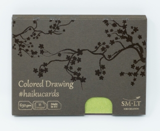 Набор открыток для смешанных техник Mix haikucards SM-LT 630г/м2, 14.7х10.6см, 11 шт. (разноцветные - 5 цветов)
