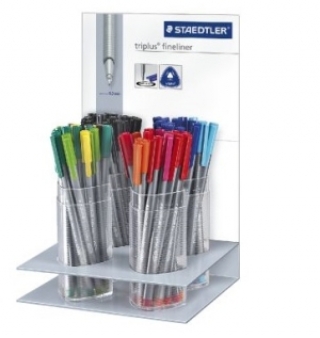 Дисплей капилярных ручекTriplus 60 цветов в ассортименте