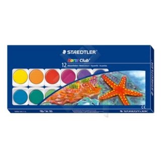 Hабор акварельных красок STAEDTLER, 12 цветов