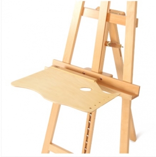 Полка-палитра деревянная прямоугольная "Студия" 30*40см