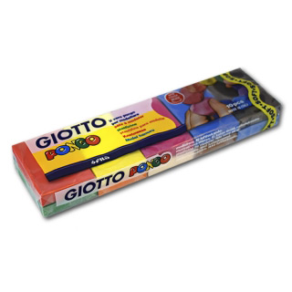 Восковой пластилин GIOTTO Pongo FILA для лепки и детского творчества, 10 цветов*50 г