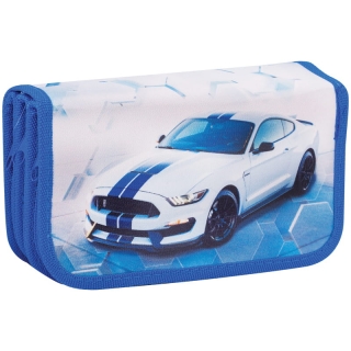 Пенал 3 отделения, 190*110 ArtSpace "Авто. Supercar", ткань