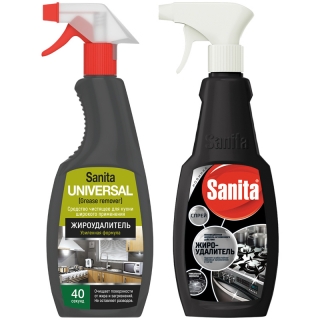 Средство чистящее Sanita Жироудалитель, спрей, с курком, 500мл