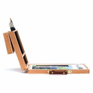 Подарочный набор с масляными красками и кистями "Тициан"