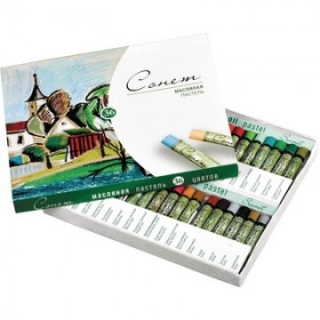 Масляная пастель Сонет Невская палитра, 36 цветов