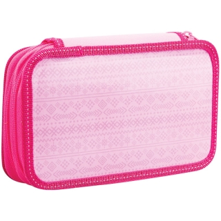 Пенал 2 отделения, 190*110 ArtSpace "Паттерн", ламинация