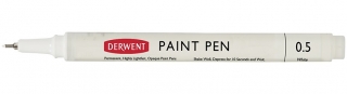 Ручка капиллярная Paint Pen 0.5 мм белая Derwent
