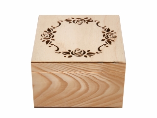 Заготовка Timberlicious для декорирования шкатулка вид 1 15х15см