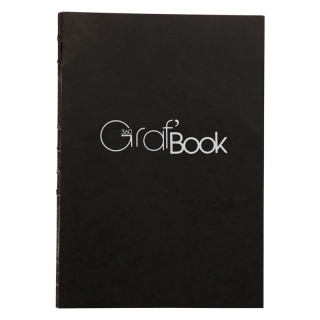 Скетчбук Clairefontaine "Graf'Book 360", 100г/кв.м, 100л., формат А4, на сшивке