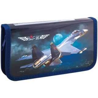 Пенал 1 отделение, 190*115 ArtSpace "Военные самолеты", ламинация