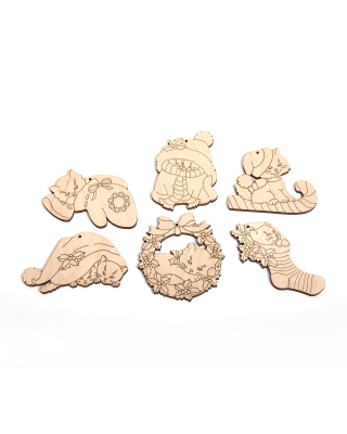 Набор заготовок Timberlicious для декорирования Котята 8-9см